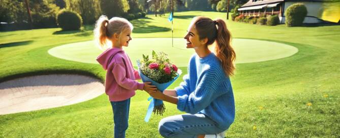 KI-Golfbilder zum Muttertag